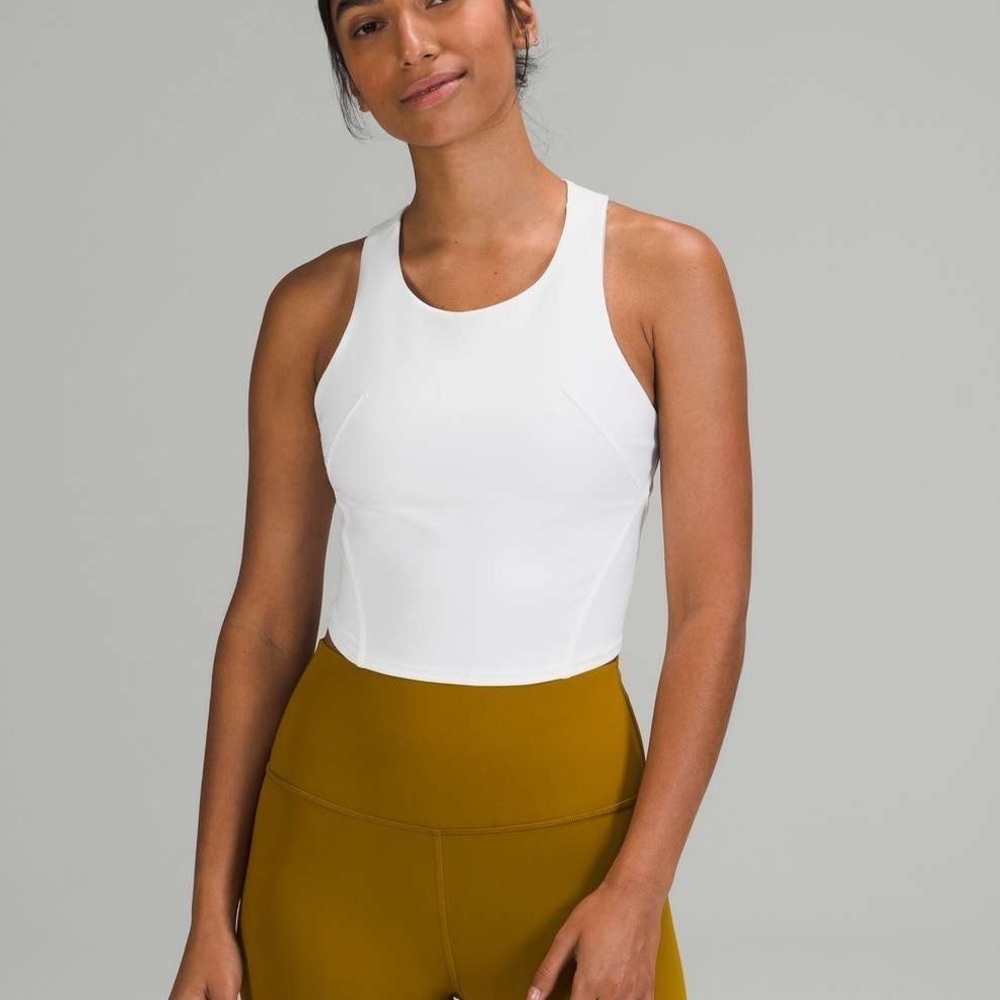 Lululemon Invigorate Training Tank Top -White SZ 10